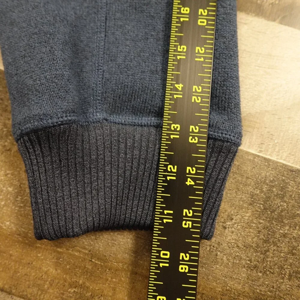 The North Face Quarter-Zip Fleece Hoodie Men's XL Navy‎ Gordon Lyons Pullover